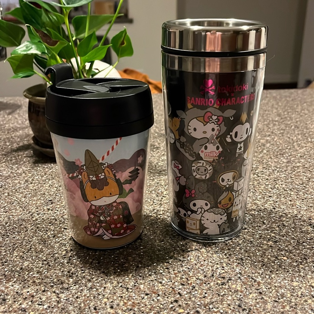 Traveling cups from Japan